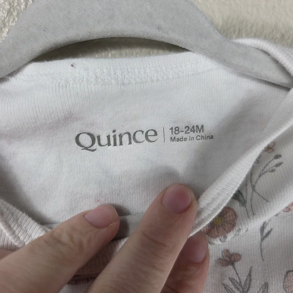 Quince Baby Bundle 18-24M 2T Organic Cotton Sleep Sack Bodysuit Tanks Swimsuit‎